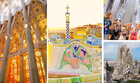 Visite guidée Sagrada Família + Parc Güell